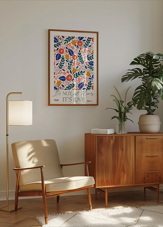 About Love. Tiny Flowers Plakat