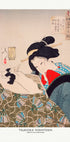 An Urban Widow of the Kansei Period (1789 1800) Plakat - Posterbox