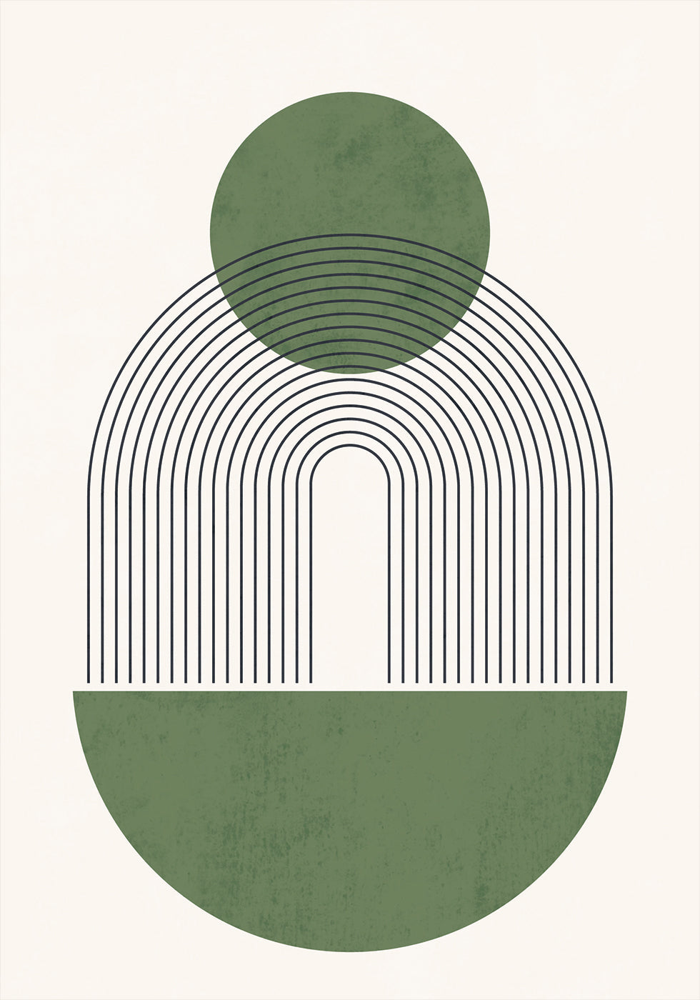 Geometric Harmony Art Plakat - Posterbox.dk