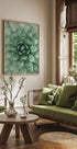 Green Succulent Plant Design Plakat - Posterbox.dk