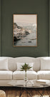 Coastal Village Tranquility plakat - Posterbox.dk