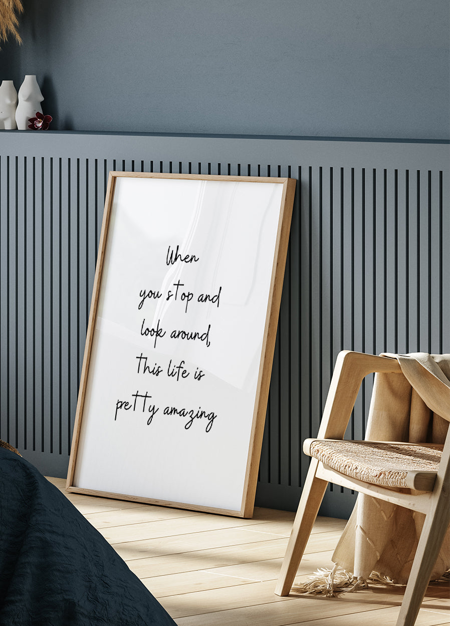 Celebrate the Beauty of Life Plakat - Posterbox.dk