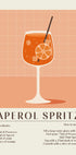 Aperol Spritz Recipe Plakat - Posterbox.dk