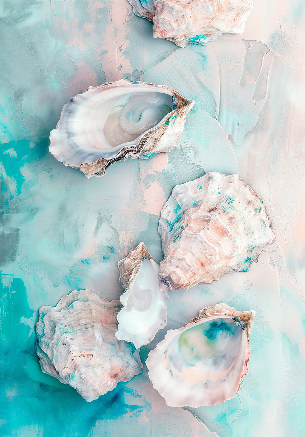 Artistic Oysters Plakat