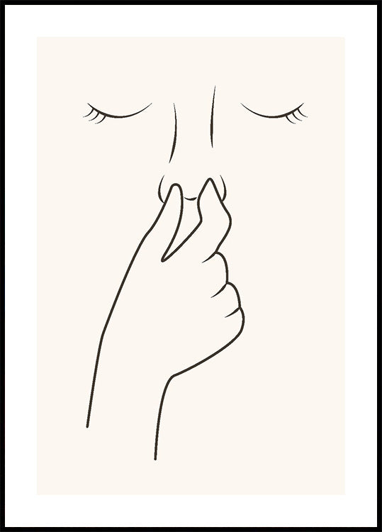 Bad Smell Humorous Plakat - Posterbox.dk