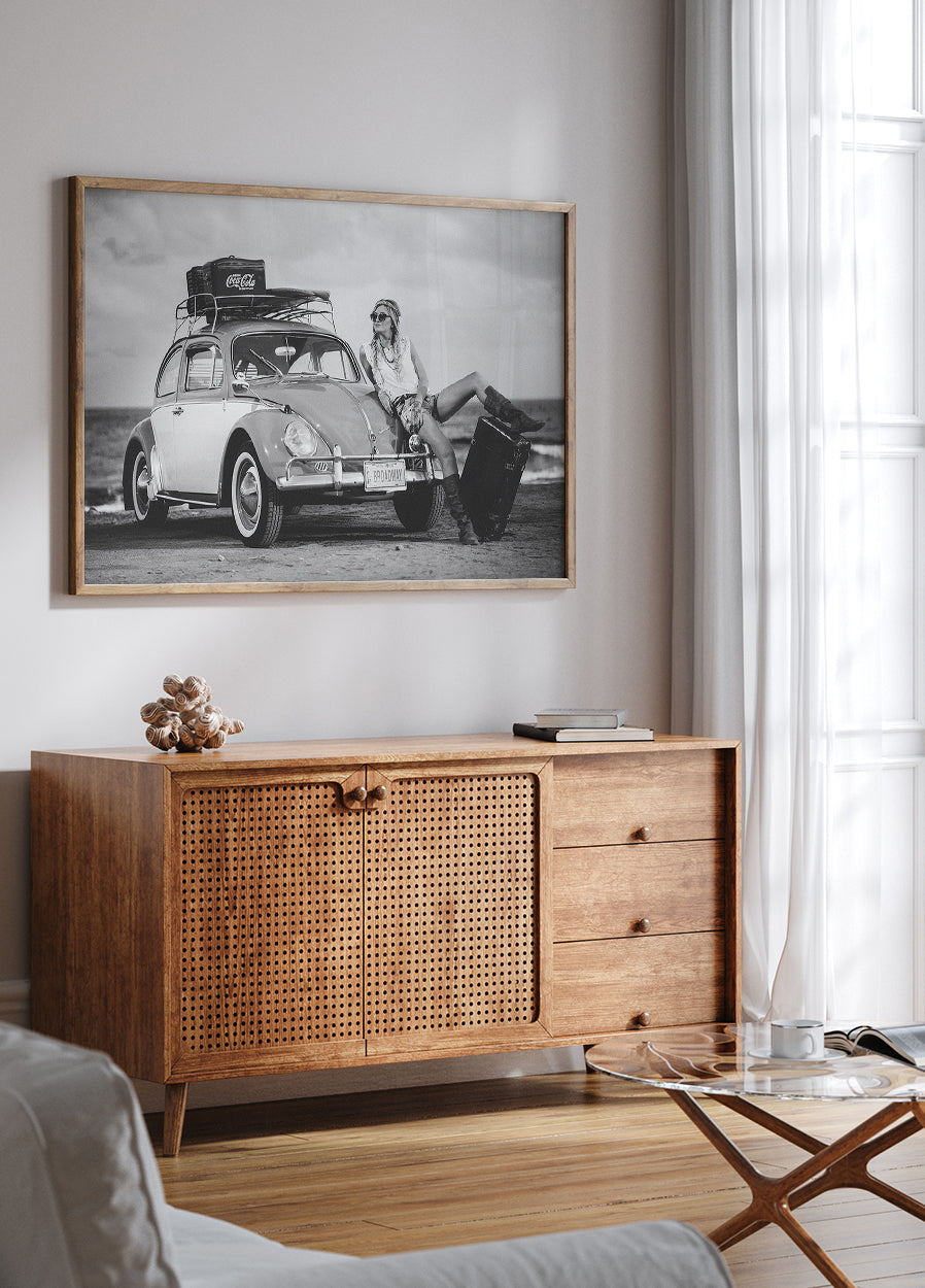 Beetle Backpacker Plakat - Posterbox.dk