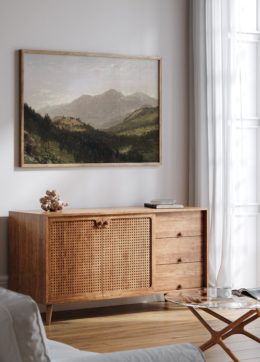 Bergen Park By John Frederick Kensett Plakat - Posterbox.dk