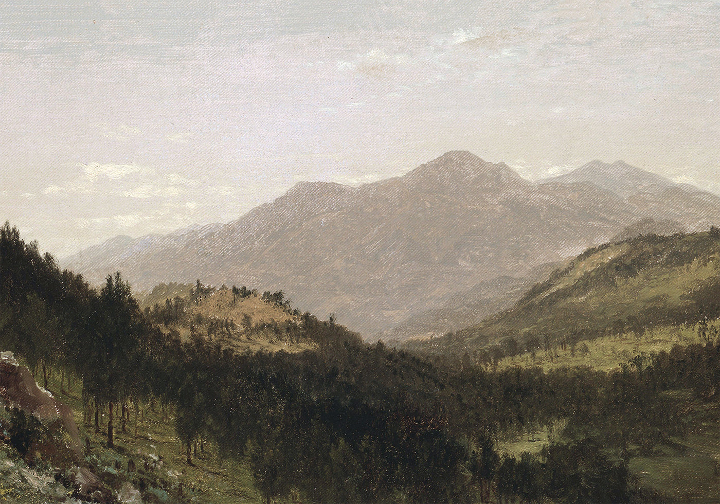 Bergen Park By John Frederick Kensett Plakat - Posterbox.dk