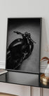 Black Motorcycle Plakat - Posterbox.dk