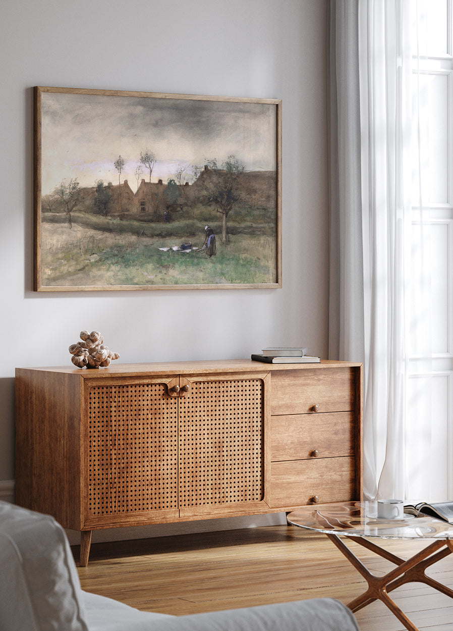 Bleekveldje By Anton Mauve Plakat - Posterbox.dk