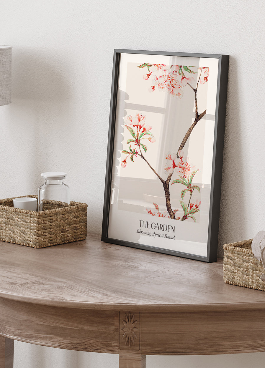 Blooming Apricot Branch Plakat - Posterbox.dk