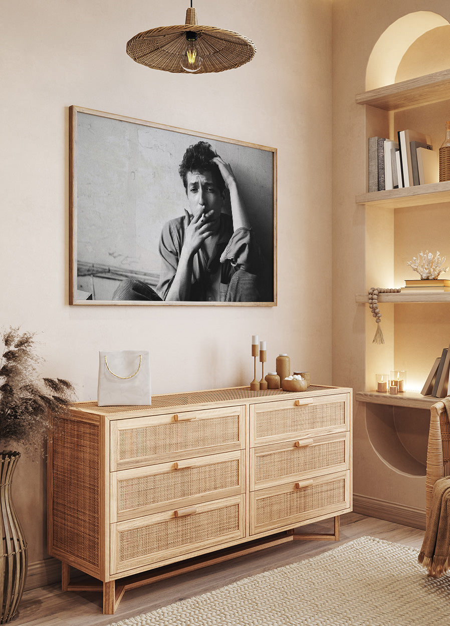 Bob Dylan Young Print Plakat - Posterbox.dk