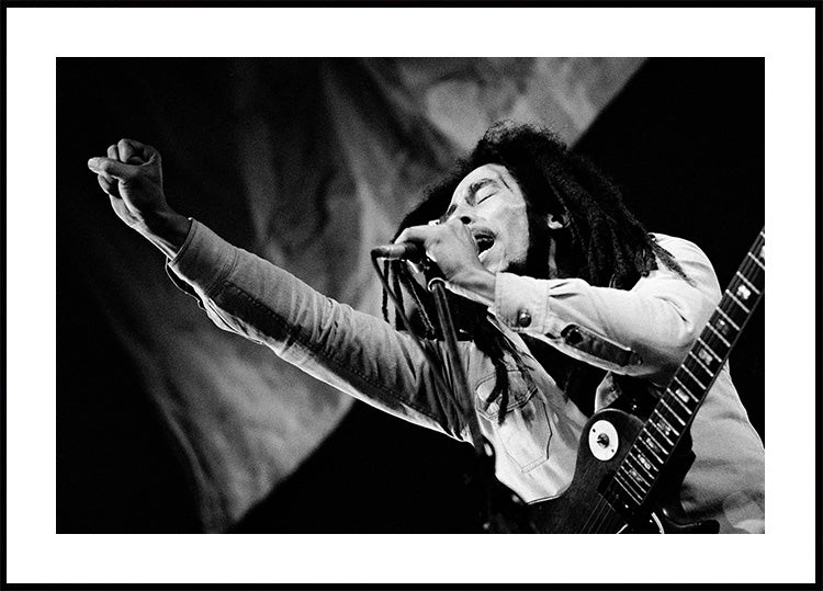 Bob Marley Live Plakat - Posterbox.dk