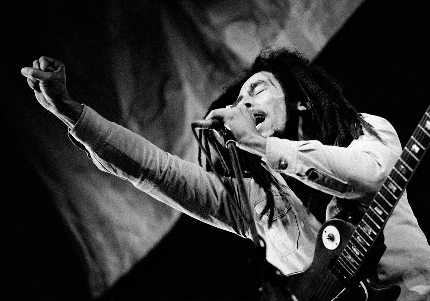 Bob Marley Live Plakat - Posterbox.dk