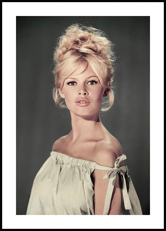 Brigitte Bardot Portrait Plakat - Posterbox.dk