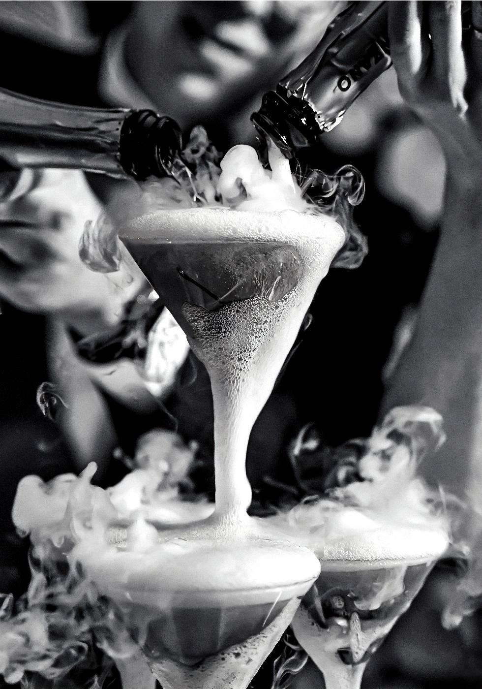 Champagne Fountain Plakat - Posterbox.dk