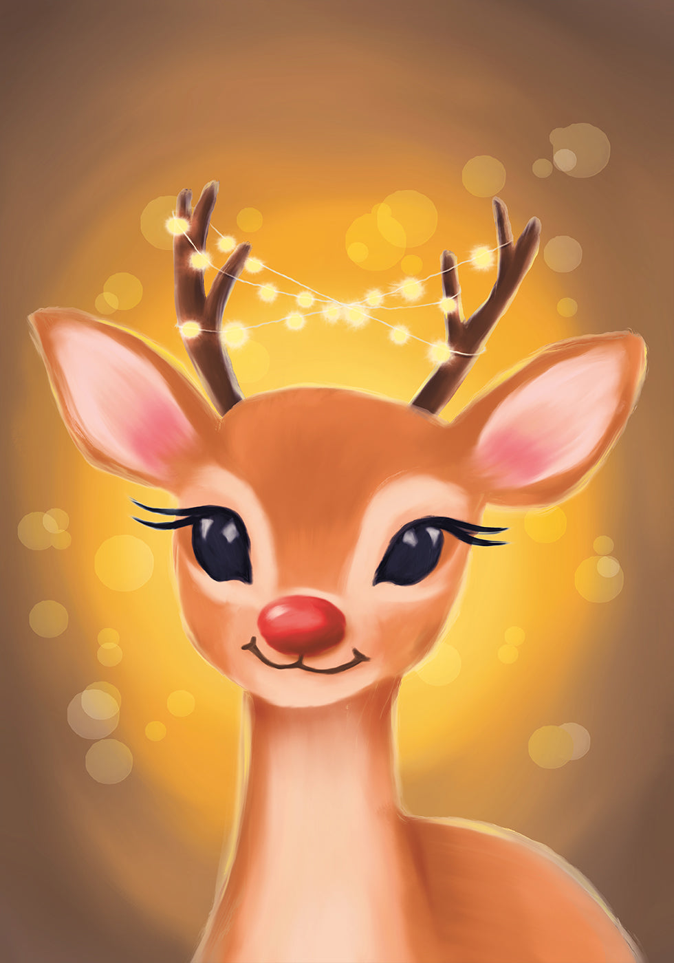 Christmas Deer Plakat