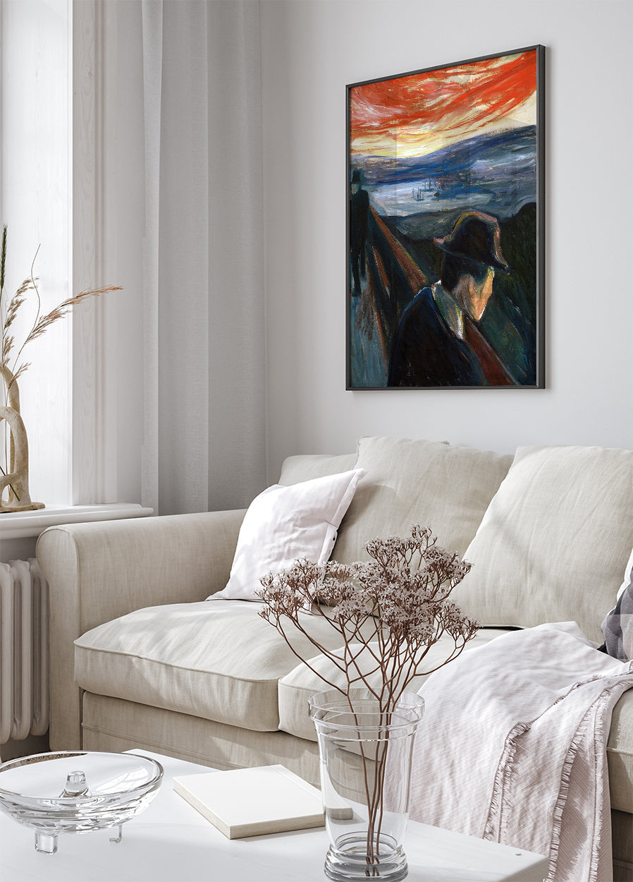 Despair By Edvard Munch Plakat - Posterbox.dk