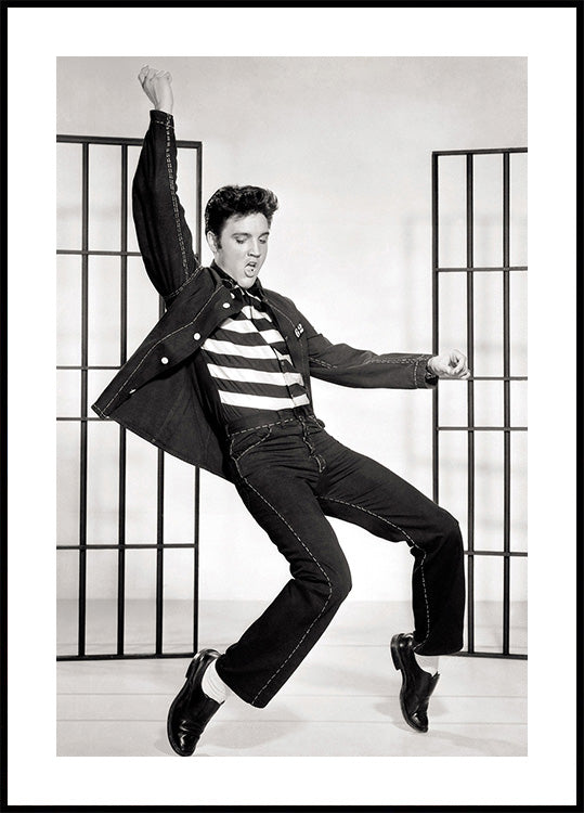 Elvis Presley Dancing Plakat - Posterbox.dk