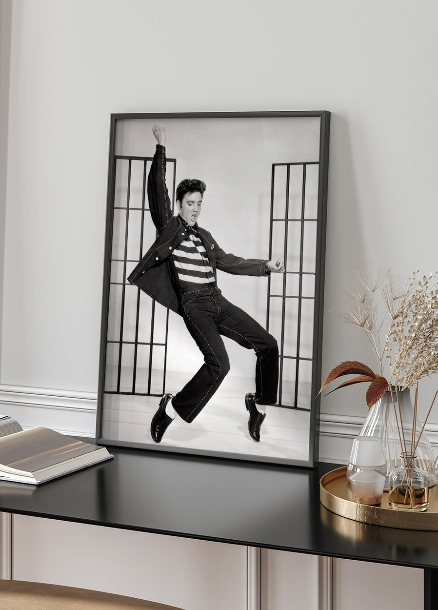 Elvis Presley Dancing Plakat - Posterbox.dk