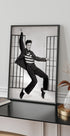 Elvis Presley Dancing Plakat - Posterbox.dk