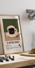 Espresso Strong Coffee Plakat - Posterbox.dk