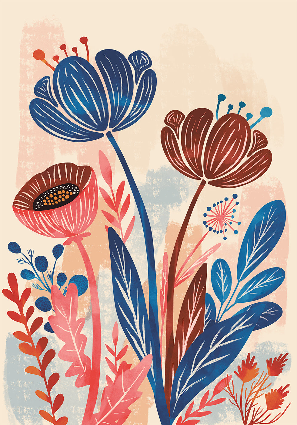 Fabulous Flowers Plakat