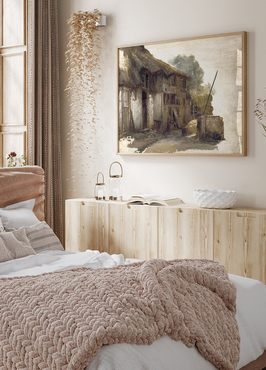 Farmhouse By Hendrik Leys Plakat - Posterbox.dk