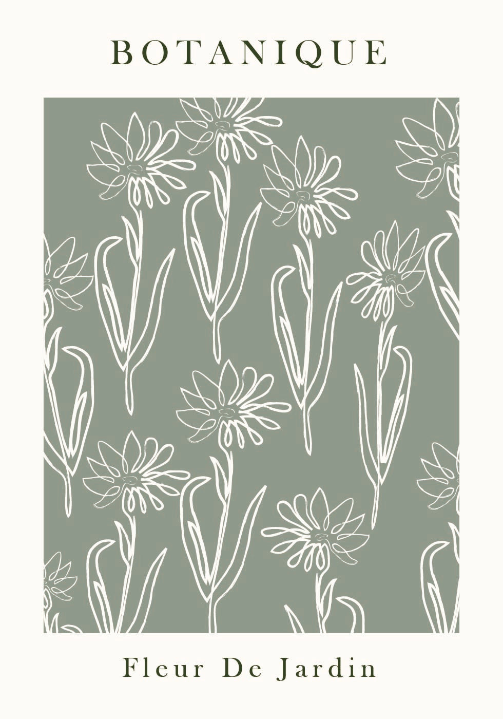 Fleur De Jardin No. 2 Plakat - Posterbox.dk