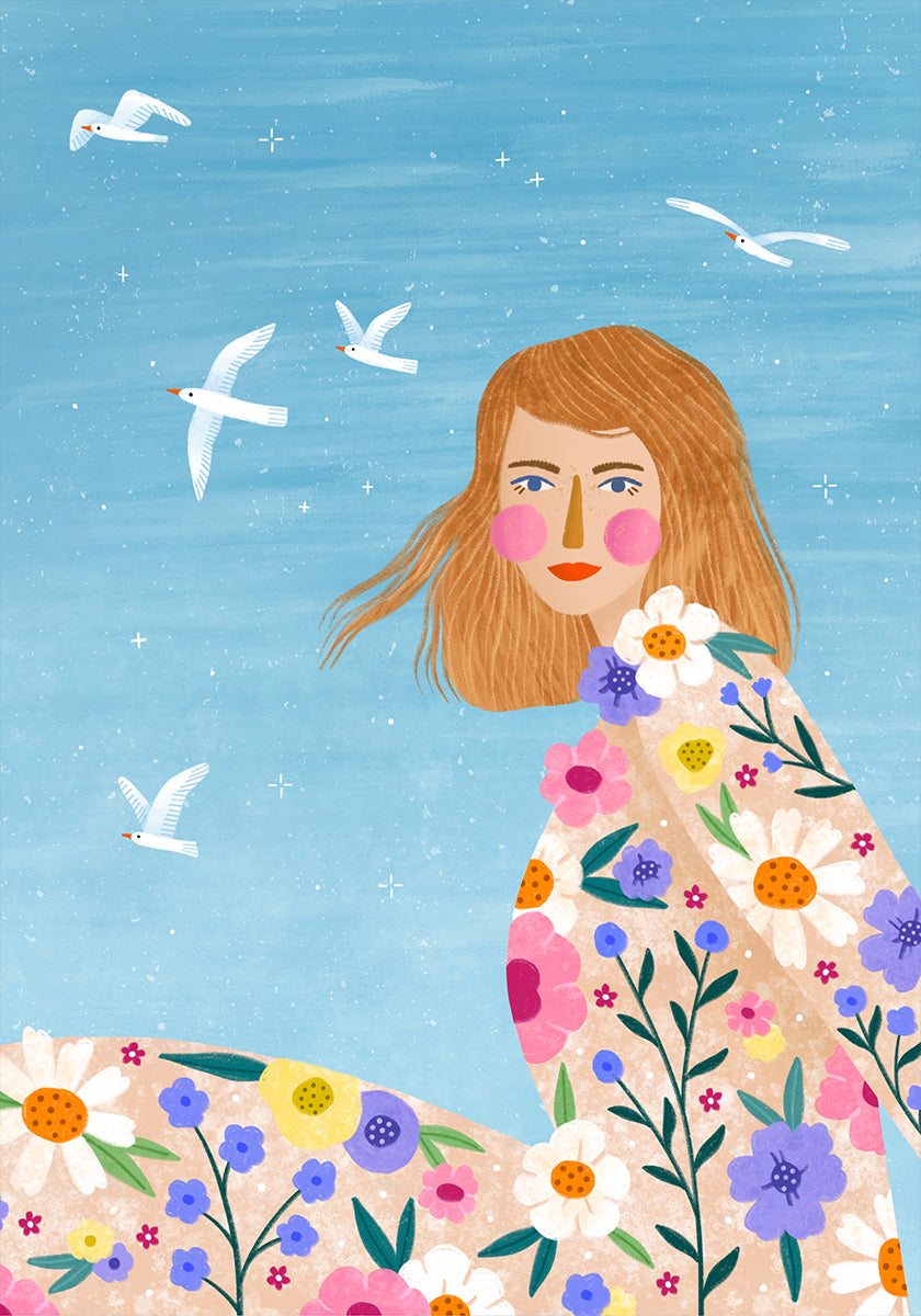 Floral Breeze Plakat