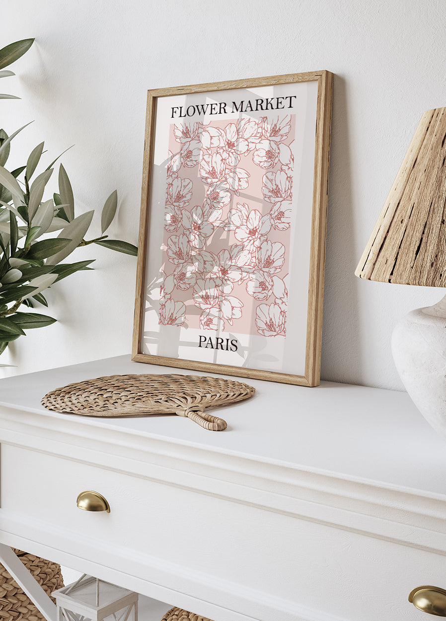 Flower Market Plakat - Posterbox.dk
