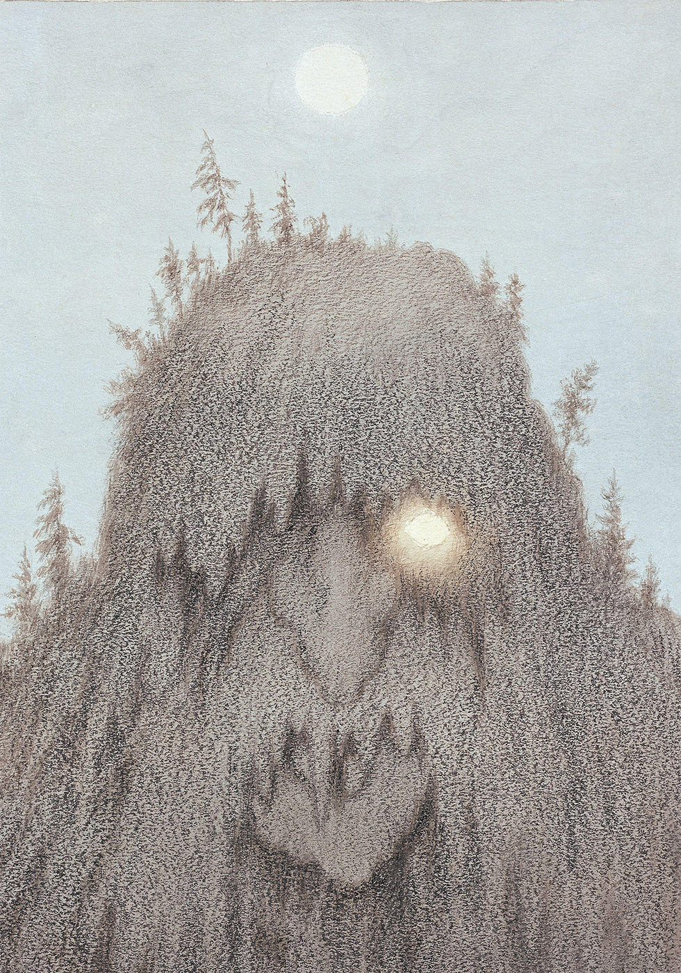 Forest Troll By Theodor Kittelsen Plakat - Posterbox.dk