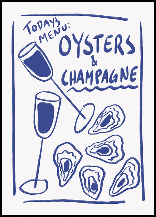 Today&#039;s Menu Delight Plakat