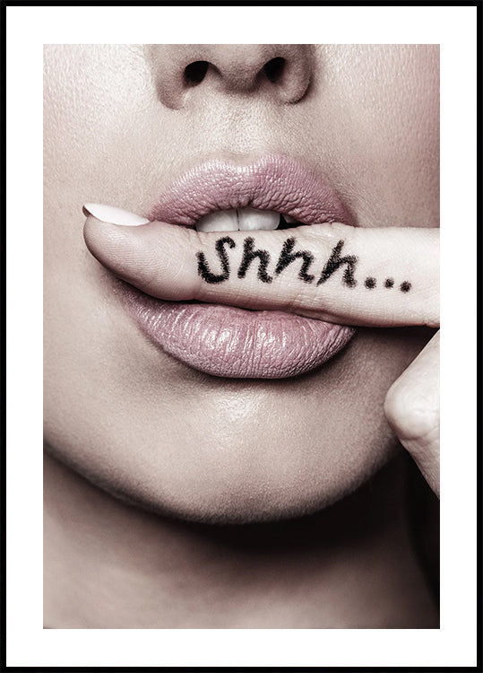 Shhh… Plakat