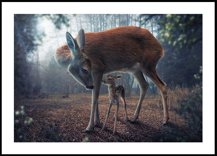 Mother and Fawn