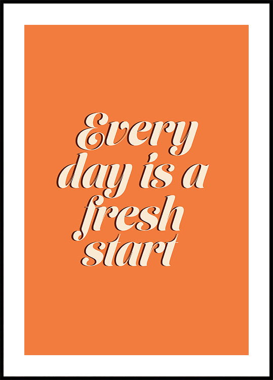 Fresh Start Plakat