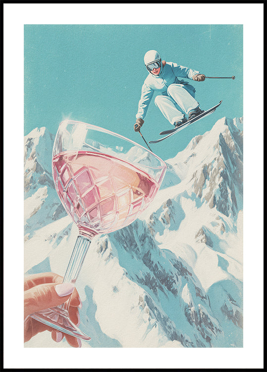 Sip and Ski Plakat