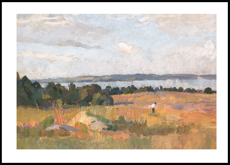 Herbststimmung Am Untersee By Christian Landenberger Plakat - Posterbox.dk