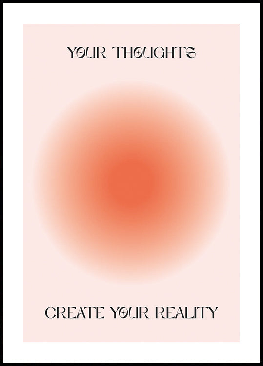 Thought Aura Plakat - Posterbox.dk