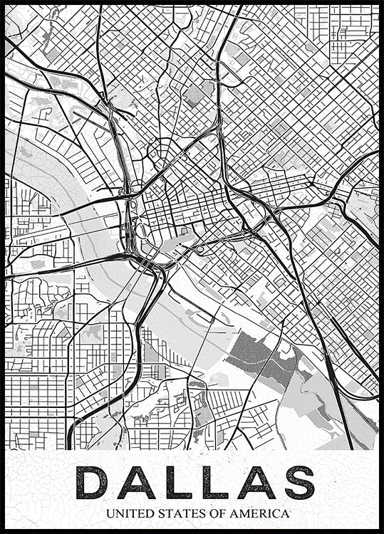 Dallas White Plakat