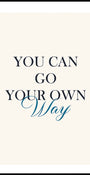 Empowerment Journey Personalized Plakat