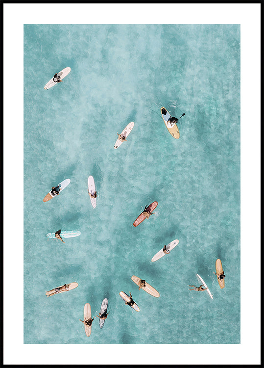 Surfers at Sea No.2  Plakat