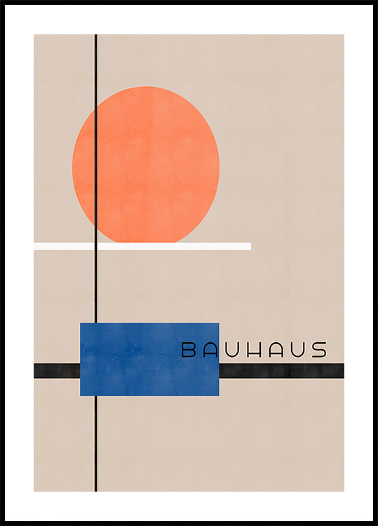 Bauhaus No. 3 Plakat