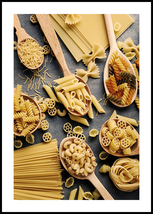 Types of Pasta №3  Plakat