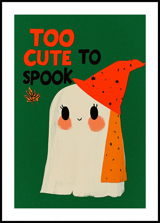 Charming Ghost Whimsy Plakat
