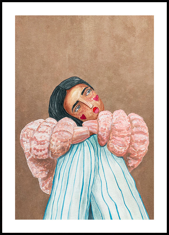 Dreaming girl Plakat