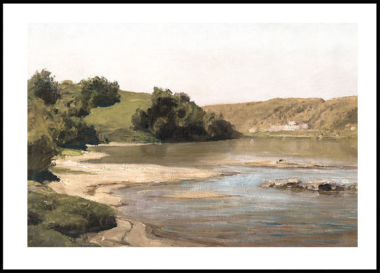Oka River By Vasily Polenov Plakat - Posterbox.dk