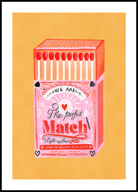Match Box - The Perfect Match Plakat