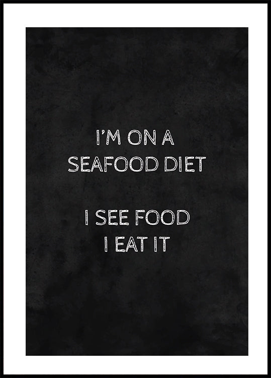 Letter Board No. 1 Plakat - Posterbox.dk