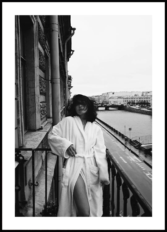 Morning On The Balcony Plakat